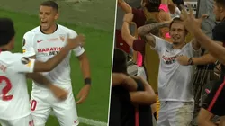 El 3-2 de Sevilla y la emoción de Lucas Ocampos.