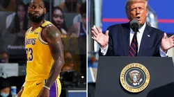 Una pelea más entre LeBron James y Donald Trump | Foto: Getty Images
