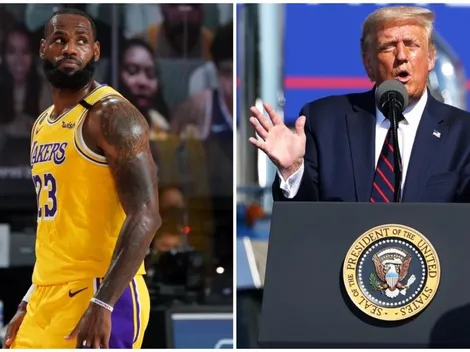 Otro capítulo en la pelea entre LeBron James y Donald Trump