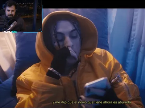 La reacción de Papo al tema de Khea, "ayer me llamó mi ex", pensando en Trueno