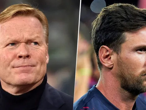 Koeman: "Messi tiene que terminar su carrera en Barcelona"