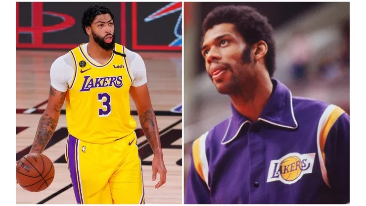 Anthony Davis equipara a Kareem Abdul-Jabbar en la historia de los Lakers | Foto: Getty Images