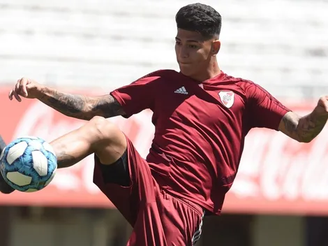 Jorge Carrascal se sumó a la lista de lesionados en River Plate
