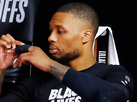 “Pensé que tenía el dedo roto. No sé cómo siga esto”: Lillard
