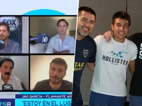 La respuesta de Javi García cuando le preguntaron por su amistad con Riquelme