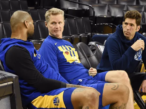 El GM de los Warriors estuvo en la ‘burbuja’, ¿buscaba un jugador?