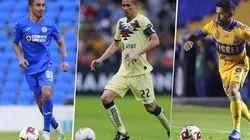 Cruz Azul, América y Tigres (Getty)