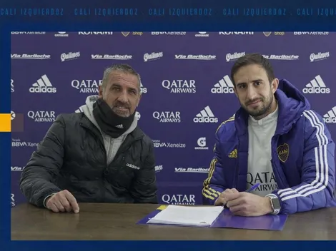 Izquierdoz renovó su contrato con Boca hasta diciembre de 2022