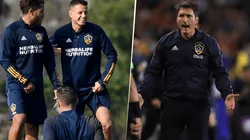 Guillermo Barros Schelotto habló sobre Jonathan dos Santos y Chicharito Hernández (Getty Images)