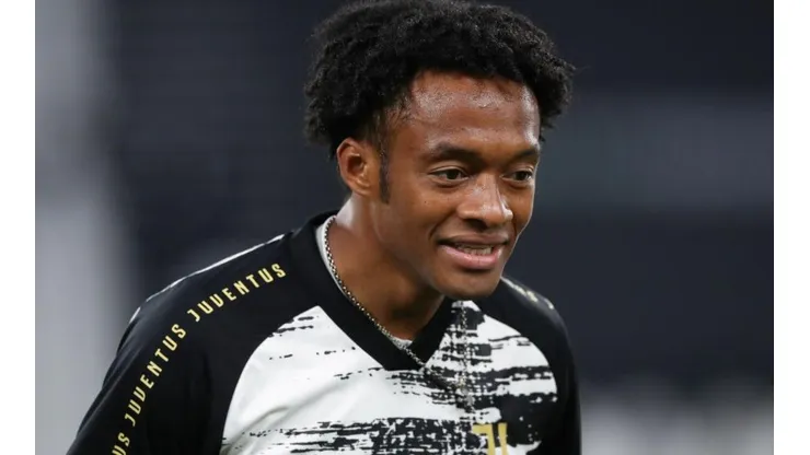 Juan Guillermo Cuadrado, jugador colombiano de la Juventus de Italia.