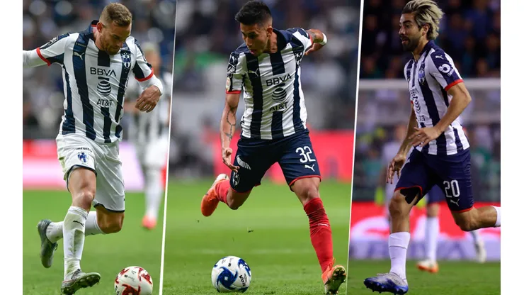 Rodolfo Pizarro, Vincent Janssen y Maximiliano Meza son tres de los fichajes más costosos en la historia de Monterrey (Getty Images)