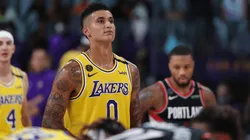 Kyle Kuzma, ala-pívot de los Lakers (Getty Images)