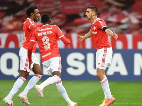 Delantero del Inter de Porto Alegre anotó un gol y se lo dedicó a Guerrero