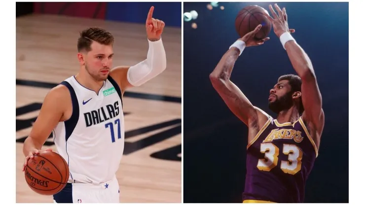 Luka Doncic a la altura de Kareem Abdul-Jabbar en playoffs de la NBA | Foto: Getty Images