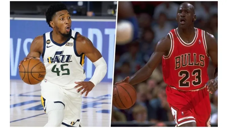Donovan Mitchell vuelve a alcanzar a Michael Jordan en playoffs | Foto: Getty Images