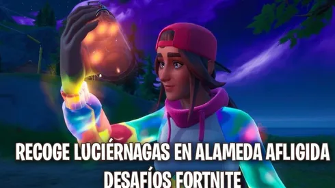 Cómo recoger luciérnagas en Alameda Afligida - Desafíos Fortnite