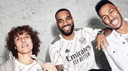 Para vestirse de gala: Arsenal presentó su nueva camiseta