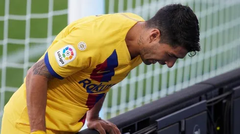 Suárez, en la cuerda floja. (Getty)