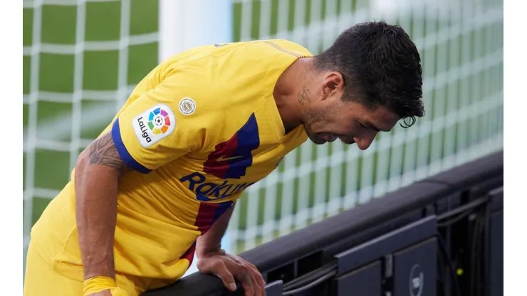 Suárez, en la cuerda floja. (Getty)