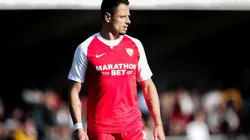 Chicharito Hernández podría ser campeón con Sevilla.
