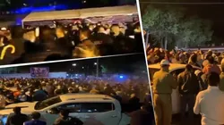 VIDEOS: Disturbios en la Cooperativa de Cruz Azul