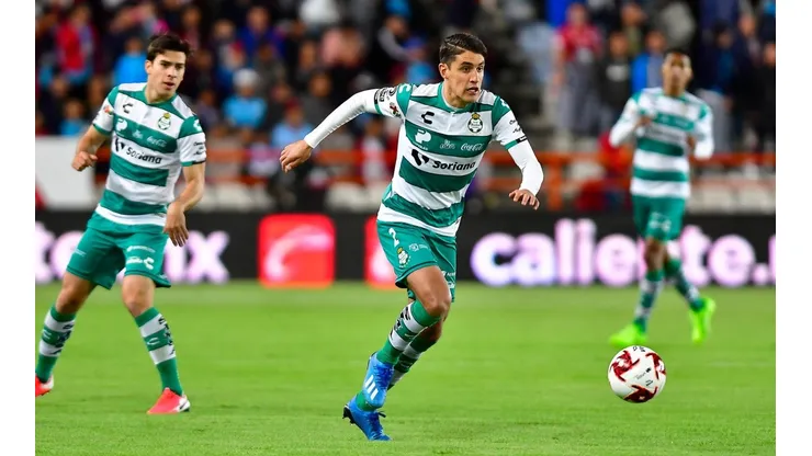 Josecarlos Van Rankin en Santos Laguna (Getty)