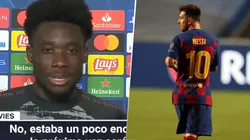 Quiso cambiar de camiseta con Messi tras el 8-2 y no pudo: "Estaba enojado"