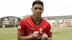 Yuriel Celi ha vestido la camiseta de Perú en divisiones inferiores.
