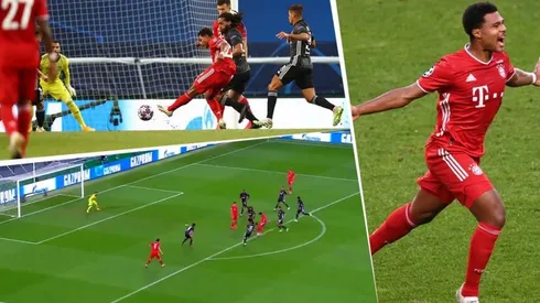 Nunca falles contra el Bayern: Lyon erró y a la jugada siguiente Gnabry hizo un golazo