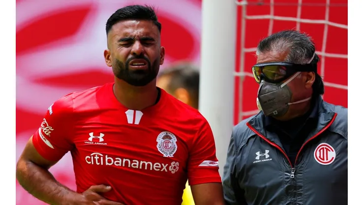 Alexis Canelo es baja en Toluca por COVID-19