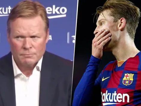 La respuesta de Koeman a una incómoda pregunta: "Tienes razón, dije eso"