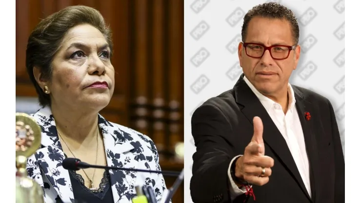 Luz Salgado y Phillip Butters suelen defenderse politicamente.