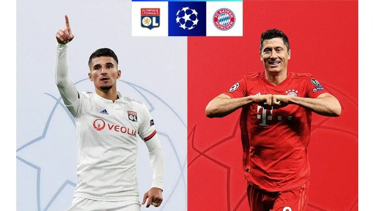 Lyon y Bayern Múnich definen al último finalista de la UEFA Champions League (Foto: UEFA).