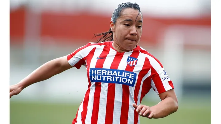 Charlyn Corral dio positivo en coronavirus y se perderá la Champions con el Atlético de Madrid. (Getty Images)