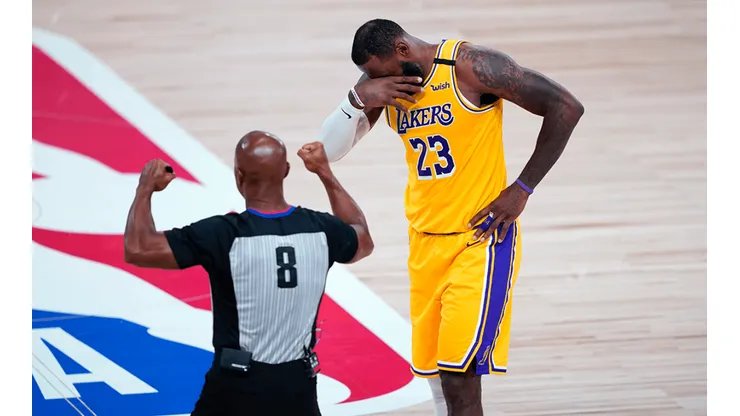 LeBron James, estrella de Los Angeles Lakers (Getty Images)
