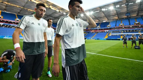 Héctor Herrera e Hirving Lozano (Getty)