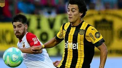 Deportivo Maldonado vs. Peñarol (Foto: Twitter @OficialCAP)