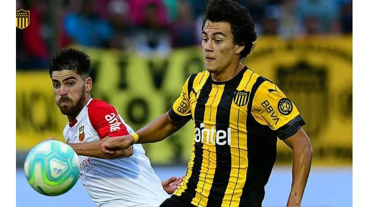 Deportivo Maldonado vs. Peñarol (Foto: Twitter @OficialCAP)