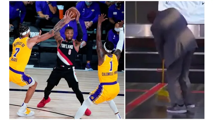 La clara referencia de Barkley sobre la serie Blazers vs. Lakers