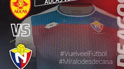 Aucas vs. El Nacional por la LigaPro de Ecuador