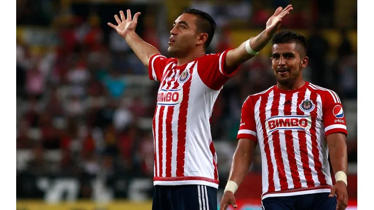 Marco Fabián en Chivas (Getty)