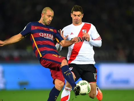 Mascherano: "Me equivoqué al no saludar a la gente de River en Japón"