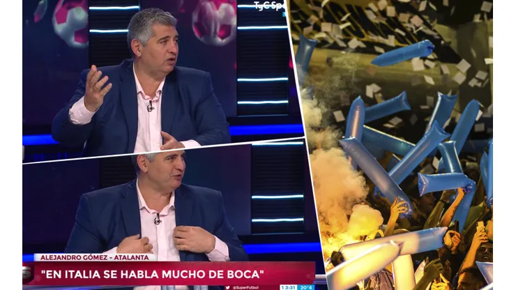 Foto captura del programa de TyC Sports.