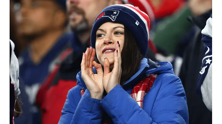 Fan de los Patriots en el Gillette Stadium (Getty Images)