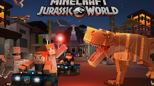 Nuevo DLC para Minecraft: Jurassic World ¡Llegan los dinosaurios!