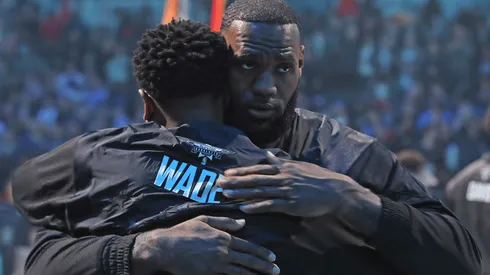 Dwyane Wade y LeBron James (Getty Images)