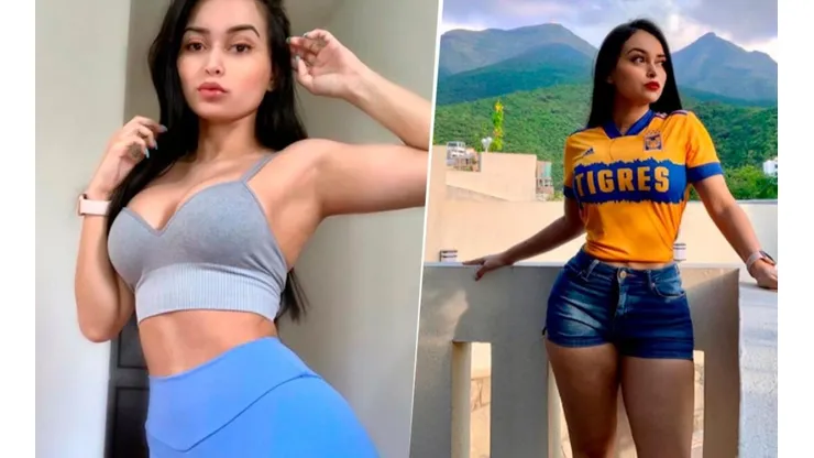 Nina Morales, la aficionada de Tigres.