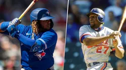 Vladimir Guerrero Jr y su padre (Getty Images)