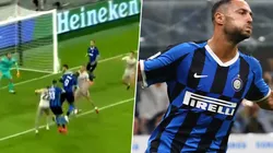 Otra vez de cabeza: D'Ambrosio puso el 2-0 del Inter contra Shaktar