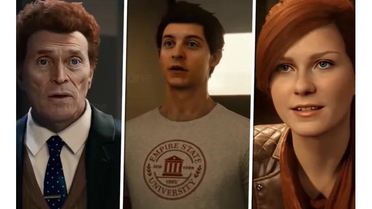 Youtuber arma un video de Marvel's Spider-Man con los personajes de la película original